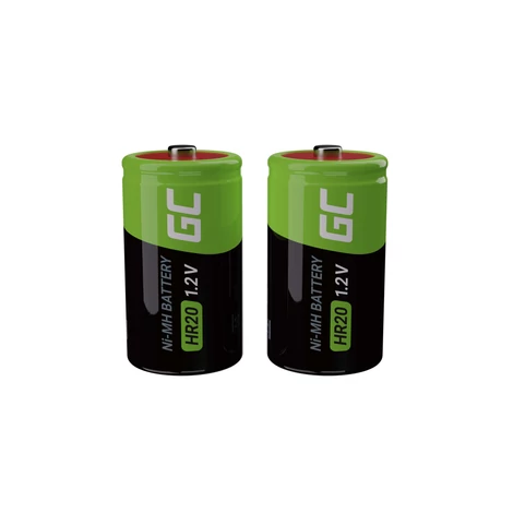 Green Cell akkumulátor 4x D R20 HR20 Ni-MH 1.2V 8000mAh