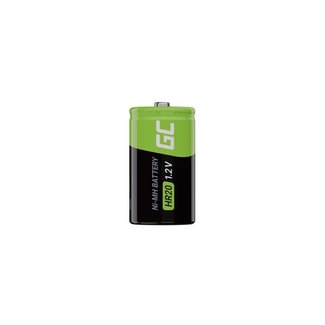 Green Cell akkumulátor 4x D R20 HR20 Ni-MH 1.2V 8000mAh