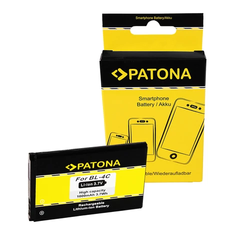 Nokia BL-4C 1661 1662 2650 2651 2652 2690 3108 1000mAh Li-Ionakkumulátor / akku - Patona