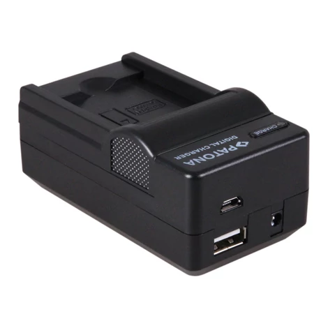 Panasonic DMW-BCK7 DMC-S1 S3 S1GT FX78 FP7GK  4in1 akkumulátor / akku töltő - Patona