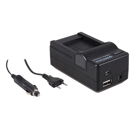 Panasonic DMW-BCM13 DMC-FT5 DMC-TZ41 DMC-ZS30 4in1 töltő - Patona