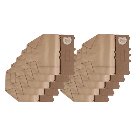 10x Vorwerk Kobold VK130/ VK131 Papír porzsák többrétegű - Patona