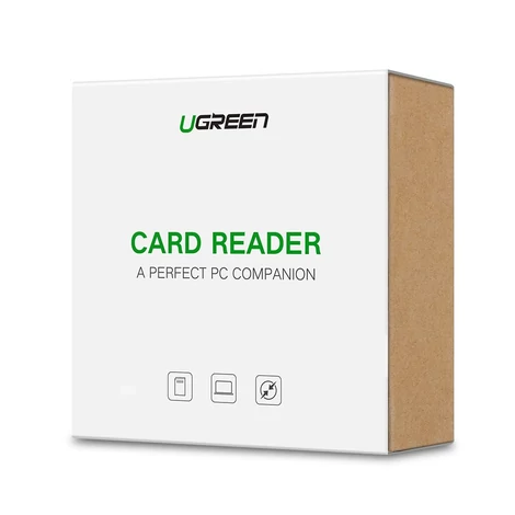 Ugreen USB 3.0 SD / micro SD kártyaolvasó - Fekete (20250)