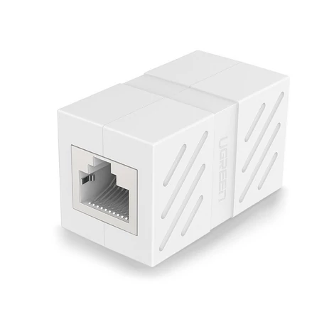 Ugreen hálózati LAN RJ45 Ethernet kábel toldó hosszabbító - Fehér (20311)