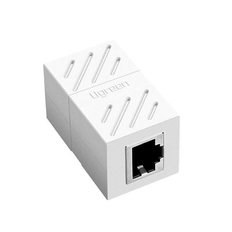 Ugreen hálózati LAN RJ45 Ethernet kábel toldó hosszabbító - Fehér (20311)
