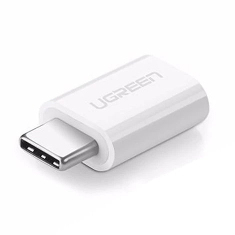 Ugren micro USB to USB Type C átalakító adapter - Fehér (30154)