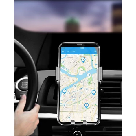 Ugreen Gravity Autós telefon tartó szellőző nyílásra szerelhető - Szürke (50564)