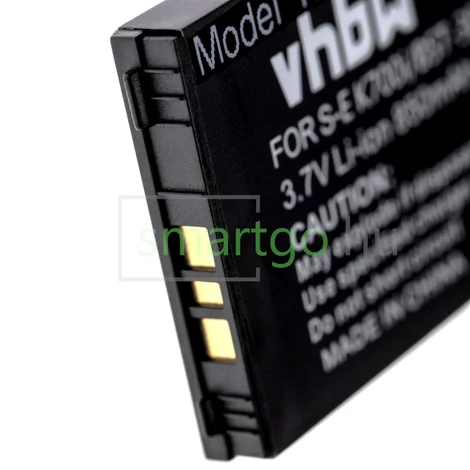 VHBW Telefon akkumulátor akku Sony-Ericsson J210i, J210 - 850mAh, 3.7V, Li-ion