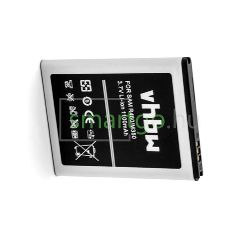 VHBW Telefon akkumulátor akku Samsung AB463851BA, AB463851BABSTD - 1100mAh, 3.7V, Li-ion