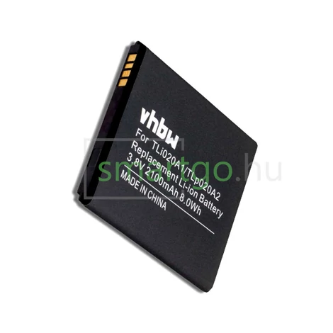 VHBW Telefon akkumulátor akku Alcatel TLi020A1, TLp020A2 - 2100mAh, 3.8V, Li-ion