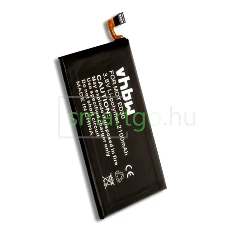 VHBW Telefon akkumulátor akku ED30 - 2100mAh, 3.8V, Li-polymer