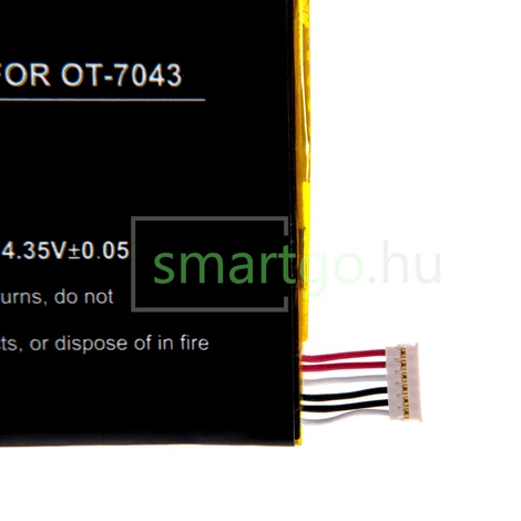 VHBW Telefon akkumulátor akku Vodafone TLp025A1 - 2500mAh, 3.8V, Li-polymer