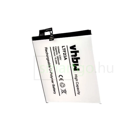 VHBW Telefon akkumulátor akku LeTV LTF23A - 3950mAh, 3.85V, Li-polymer