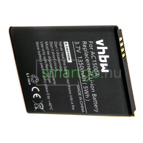 VHBW Telefon akkumulátor akku Archos AC1500A - 1350mAh, 3.7V, Li-ion