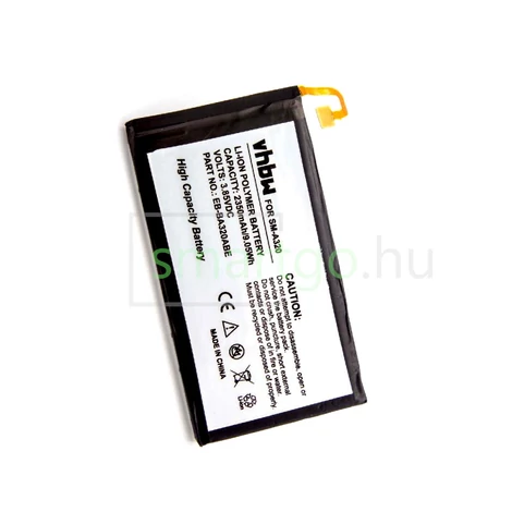 VHBW Telefon akkumulátor akku Samsung EB-BA320ABE, GH43-04677A - 2350mAh, 3.85V, Li-polymer