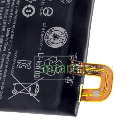 VHBW Telefon akkumulátor akku Google 35H00262-00M, B2PW4100 - 2700mAh, 3.85V, Li-polymer