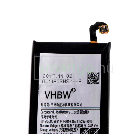 VHBW Telefon akkumulátor akku Samsung EB-BJ530ABE - 3000mAh, 3.85V, Li-polymer