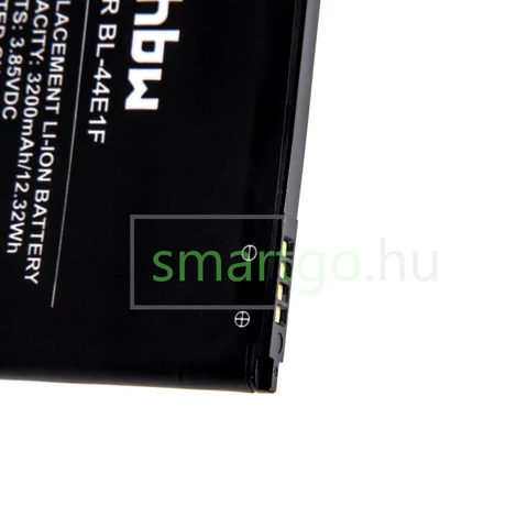 VHBW Telefon akkumulátor akku LG BL-44E1f, EAC63341101, PAC63320502 - 3200mAh, 3.85V, Li-ion