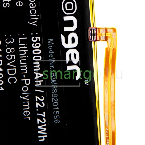 VHBW Telefon akkumulátor akku Asus 0B200-03510300, C11P1901 - 5900mAh, 3.85V, Li-polymer