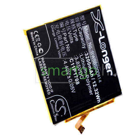 VHBW Telefon akkumulátor akku Asus 0B200-02890100 - 3200mAh, 3.85V, Li-polymer
