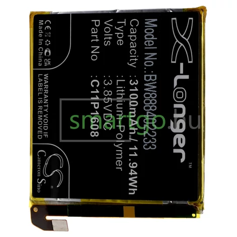 Akkumulátor C11P1608 Asus ZenFone AR u.a. 3100mAh