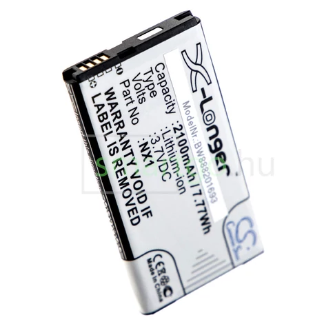 VHBW Telefon akkumulátor akku Blackberry ACC-53785-201, BAT-52961-003 - 2100mAh, 3.7V, Li-ion