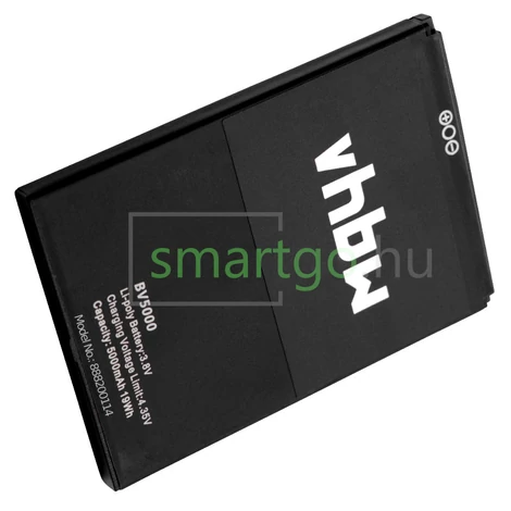 VHBW Telefon akkumulátor akku Blackview BV5000 - 5000mAh, 3.8V, Li-polymer