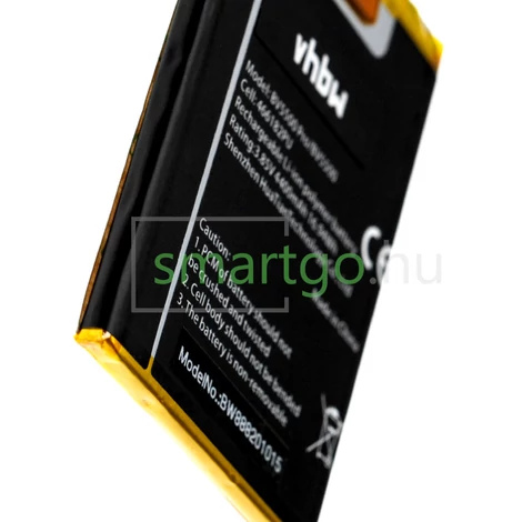 VHBW Telefon akkumulátor akku Blackview 466182PU - 4400mAh, 3.85V, Li-ion