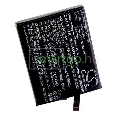 VHBW Telefon akkumulátor akku Blackview V536380P - 9000mAh, 3.85V, Li-polymer