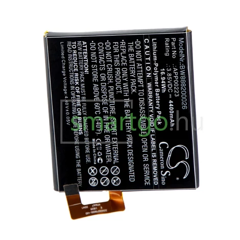 VHBW Telefon akkumulátor akku Cat APP00223 - 4400mAh, 3.85V, Li-polymer