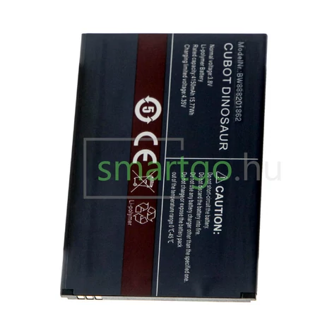 VHBW Telefon akkumulátor akku Cubot Dinosaur - 4150mAh, 3.8V, Li-polymer
