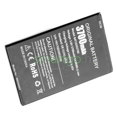 VHBW Telefon akkumulátor akku Doogee BAT16503700 - 3700mAh, 3.8V, Li-ion