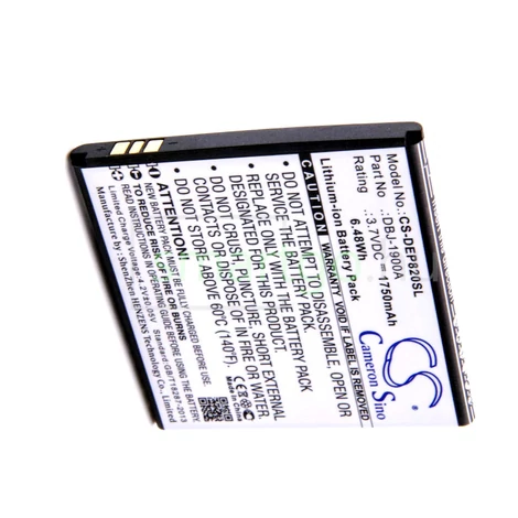 Senior VHBW Telefon akkumulátor akku Doro DBJ-1900A - 1750mAh, 3.7V, Li-ion