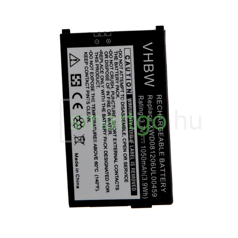 VHBW Telefon akkumulátor akku Doro DBK-700, EASYUSE 3.7/700 - 1050mAh, 3.7V, Li-ion