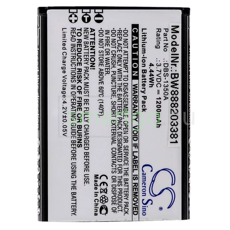VHBW Telefon akkumulátor akku Doro DBS-1350A - 1200mAh, 3.7V, Li-ion