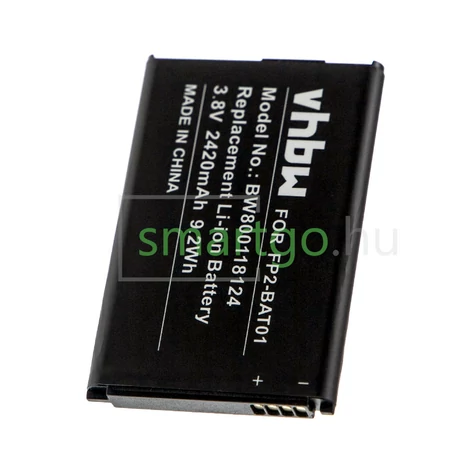 VHBW Telefon akkumulátor akku Fairphone FP2-BAT01 - 2420mAh, 3.8V, Li-ion