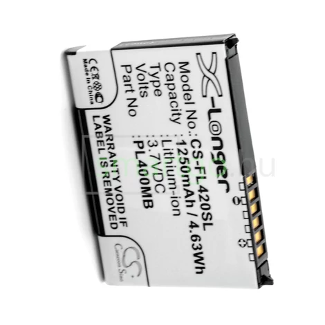 Mobil komputer akkumulátor PL400MB, PL400MD, PL500MB, 10600405394 - 1250mAh, 3.7V
