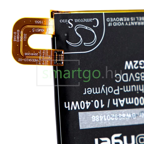 VHBW Telefon akkumulátor akku Google 35H00272-00M, 35H00272-01M - 2700mAh, 3.85V, Li-polymer