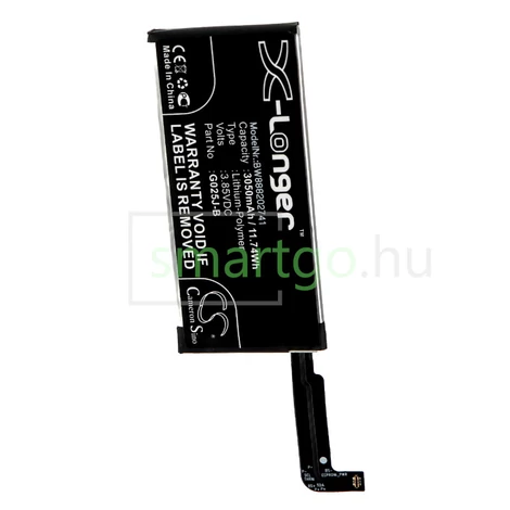 VHBW Telefon akkumulátor akku Google G025J-B - 3050mAh, 3.85V, Li-polymer