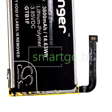 VHBW Telefon akkumulátor akku Google GTB1F - 3800mAh, 3.85V, Li-polymer