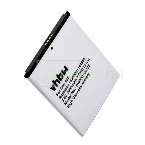 VHBW Telefon akkumulátor akku BOPL4100 - 2000mAh, 3.8V, Li-ion
