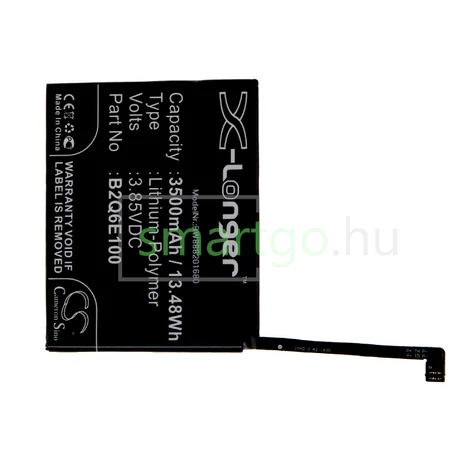 VHBW Telefon akkumulátor akku HTC 35H00278-00M, B2Q6E100 - 3500mAh, 3.85V, Li-polymer