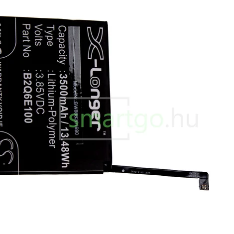 VHBW Telefon akkumulátor akku HTC 35H00278-00M, B2Q6E100 - 3500mAh, 3.85V, Li-polymer