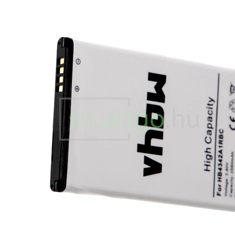 VHBW Telefon akkumulátor akku HB4342A1RBC - 2580mAh, 3.8V, Li-polymer