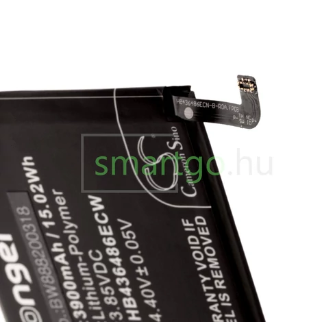VHBW Telefon akkumulátor akku Huawei HB436486ECW - 3900mAh, 3.85V, Li-polymer