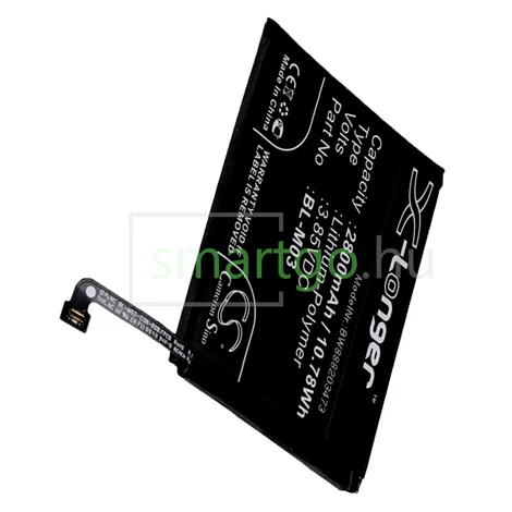 VHBW Telefon akkumulátor akku LG BL-M03, EAC64791001 - 2800mAh, 3.85V, Li-polymer