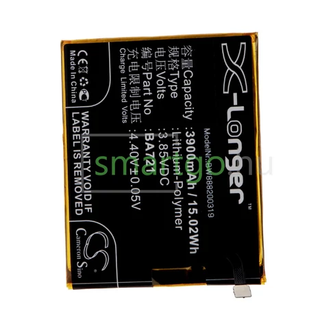 VHBW Telefon akkumulátor akku Meilan BA721 - 3900mAh, 3.85V, Li-polymer