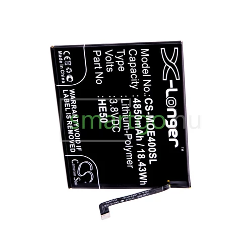 VHBW Telefon akkumulátor akku Motorola HE50 - 4850mAh, 3.8V, Li-polymer