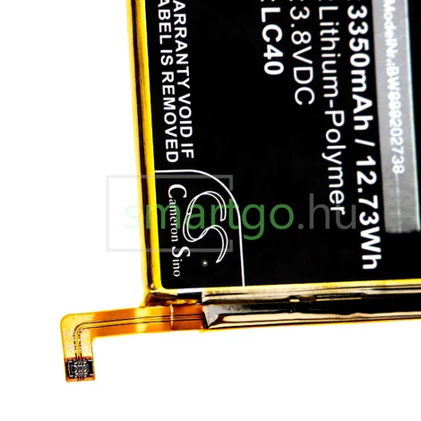 VHBW Telefon akkumulátor akku Motorola LC40 - 3350mAh, 3.8V, Li-polymer
