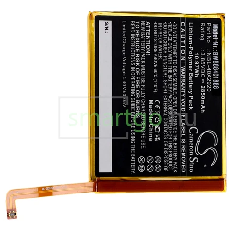 VHBW akkumulátor akku Neffos C9A u.a. 2850mAh